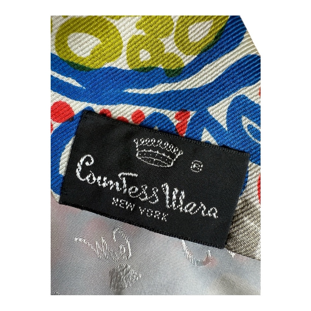 Countess Mara Patterned Tie‎ - Picture 4 of 5